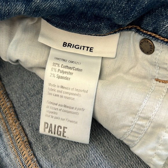 PAIGE Brigitte Boyfriend Jeans Size 31 - Picture 5 of 9